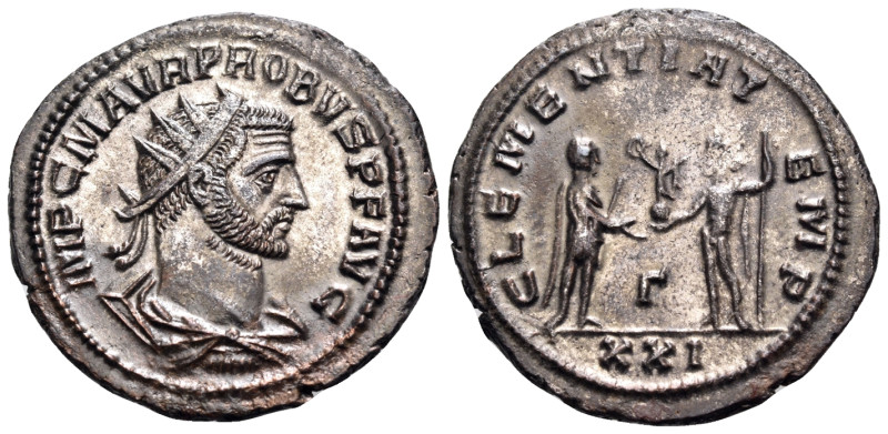 Probus, 276-282. Antoninianus (Billon, 22 mm, 4.02 g, 11 h), Antioch, 3rd offici...