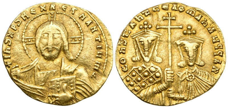 Constantine VII Porphyrogenitus, with Romanus II, 913-959. Solidus (Gold, 20,5 m...