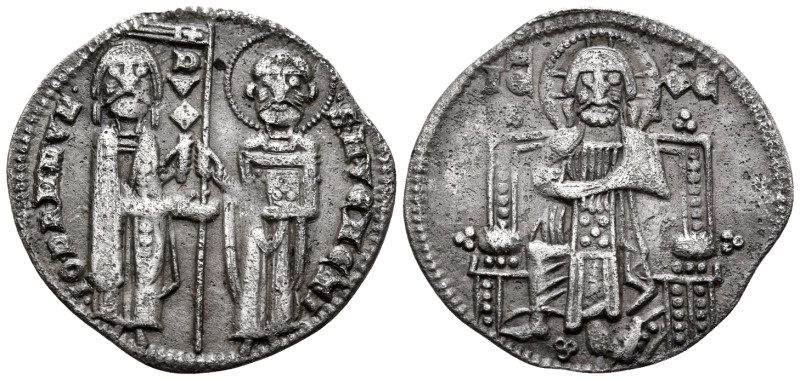 ITALY, Venice. Giovanni Dandolo, 1280-1289. Grosso (Silver, 21 mm, 1.98 g, 7 h)....