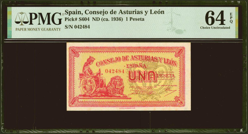 1 Peseta. 1937. Asturias y León. Sin serie. (Edifil 2021: 397. Pick: S604). Apre...