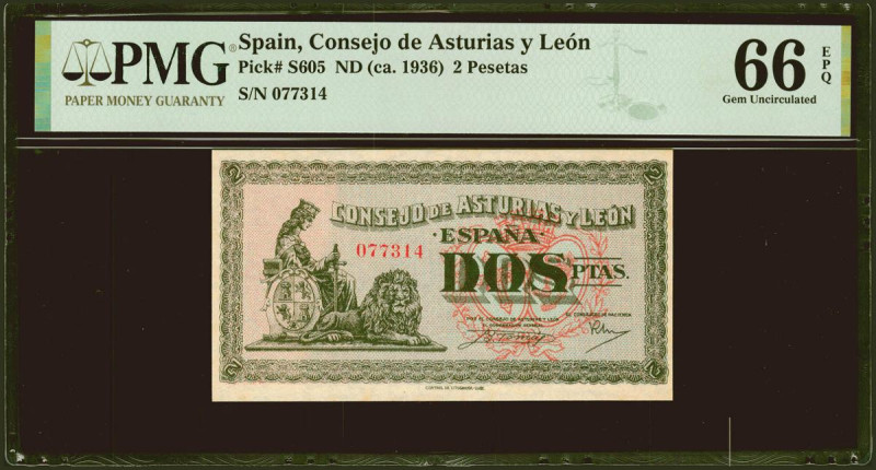 2 Pesetas. 1937. Asturias y León. Sin serie. (Edifil 2021: 398, Pick: S605). Muy...