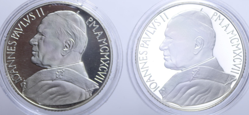 GIOVANNI PAOLO II (1978-2005) 10000+10000 LIRE 1997 DITTICO VERSO ANNO SANTO 200...