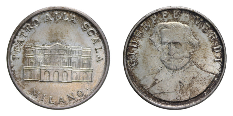 TOKEN 1950 GIUSEPPE VERDI 6,54 GR. SPL