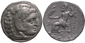 Greek
KINGS of MACEDON. Alexander III the Great (336-323 BC). Early posthumous issue of Kolophon (Circa. 310-301 BC).
AR Drachm (17.5mm 4.09g)
Obv:...