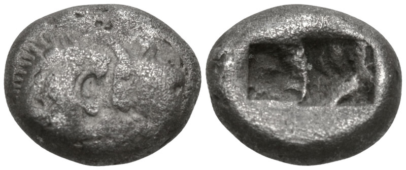 Greek
KINGS of LYDIA. Kroisos. (Circa 561-546 BC). Sardes
AR 1/3 Stater (18.7m...