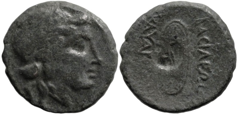 Greek
KINGS of THRACE. Kabyle. Kavaros (225-218 BC).
AE Bronze (17mm 4.3g)
Ob...