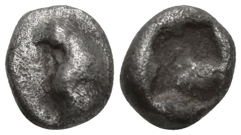 Greek
TROAS. Abydos. (Circa 510-480 BC).
AR Hemiobol (8.4mm 0.43g)
Obv: Eagle...