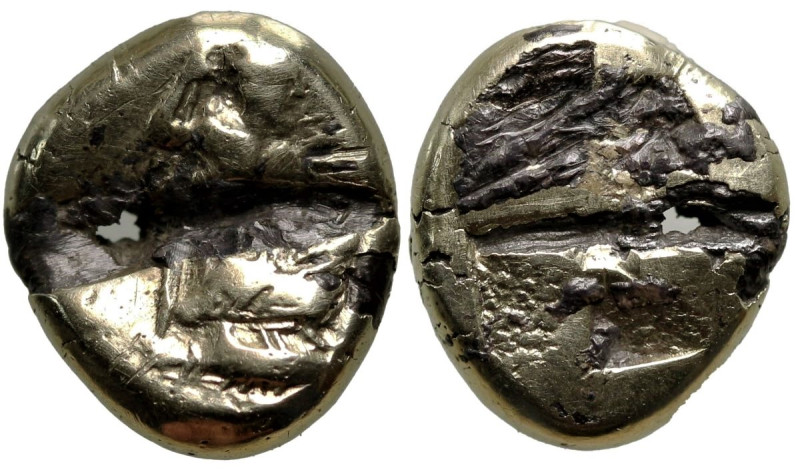 Greek
MYSIA. Kyzikos. (Circa 450-330 BC).
EL Fourrée Hekte (12.5mm 2.04g)
Obv...