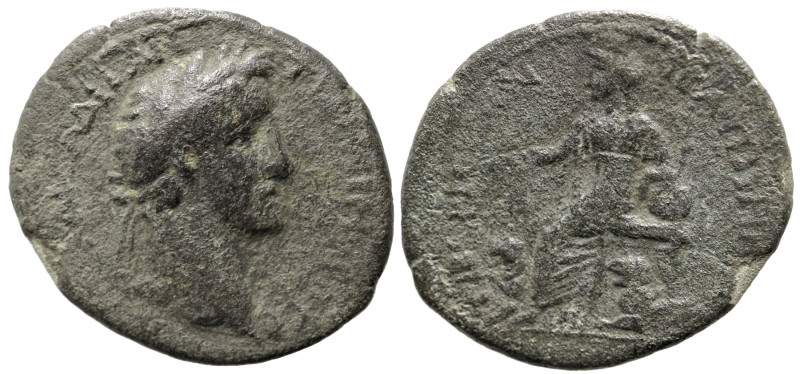 Roman Provincial
PHRYGIA. Pappa Tiberia. Antoninus Pius (138-161 AD)
AE Bronze...