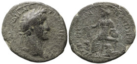 Roman Provincial
PHRYGIA. Pappa Tiberia. Antoninus Pius (138-161 AD)
AE Bronze (28mm 7.76g)
Obv: Laureate head of Antoninus Pius right
Rev: [ΤΙΒƐΡ...