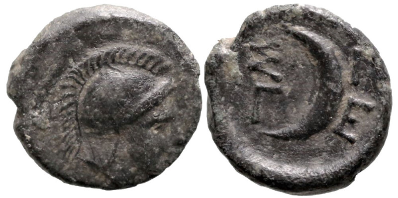 Greek
TROAS. Sigeion. (4th-3rd centuries BC).
AE Bronze (10.4mm 0.98g)
Obv: H...