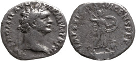 Roman Imperial
Domitian (81-96 AD). Rome
AR Denarius (18.5mm 3g)
Obv: IMP CAES DOMIT AVG GERM P M TR P XI, laureate head to right
Rev: IMP XXI COS...