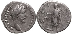 Roman Imperial
Antoninus Pius (138-161 AD). Rome
AR Denarius (18.1mm 3.2g)
Obv: ANTONINVS AVG PIVS P P TR P XI, laureate head to right
Rev: COS II...