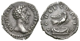 Roman Imperial
DIVUS MARCUS AURELIUS (Died 180)Rome.
AR Denarius (18.9mm 2.42g)
Obv: DIVVS M ANTONINVS PIVS.
Bare head right.
Rev: CONSECRATIO.
...