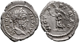 Roman Imperial
Septimius Severus (193-211 AD). Rome
AR Denarius (21mm 3.61g)
Obv: SEVERVS PIVS AVG Laureate head of Septimius Severus to right.
Re...