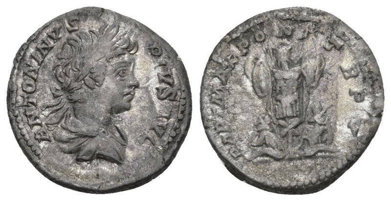 Roman Imperial
Caracalla (198-217 AD). Rome
AR Denarius (16.5mm 3.05g)
Obv: A...