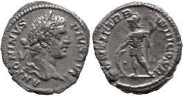 Roman Imperial
Caracalla (198-217 AD). Rome
AR Denarius (19.1mm 2.46g)
Obv: ANTONINVS PIVS AVG Laureate head of Caracalla to right.
Rev: PONTIF TR...