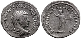 Roman Imperial
Caracalla (198-217 AD). Rome
AR Antoninianus (22mm 4.44g)
Obv: ANTONINVS PIVS AVG GERM. Radiate, draped and cuirassed bust of Caraca...