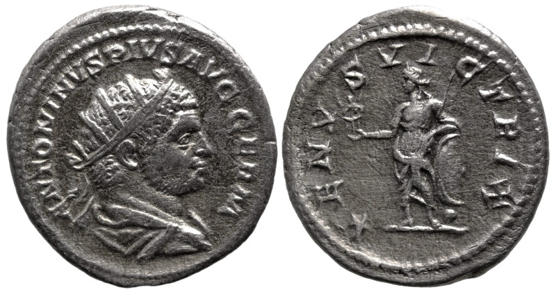 Roman Imperial
Caracalla (198-217 AD). Rome
AR Antoninianus (23mm 5.08g)
Obv:...