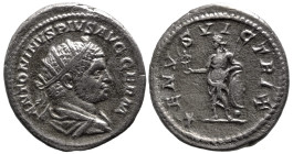 Roman Imperial
Caracalla (198-217 AD). Rome
AR Antoninianus (23mm 5.08g)
Obv: ANTONINVS PIVS AVG GERM Radiate and draped bust of Caracalla to right...