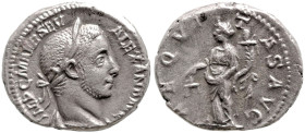 Roman Imperial
Severus Alexander (222-235 AD) Rome
AR Denarius (18.3mm 3.77g)
Obv: IMP C M AVR SEV ALEXAND AVG, laureate and draped bust to right
...