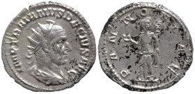 Roman Imperial
Trajan Decius (249-251 AD). Rome
AR Antoninianus (22.2mm 3.25g)
Obv: IMP TRAIANVS DECIVS AVG. Radiate, draped and cuirassed bust rig...