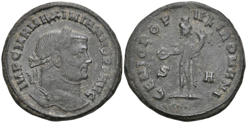 Roman Imperial
Maximianus (286-305 AD). Siscia
AE Follis (37.6mm 9.16g)
Obv: ...