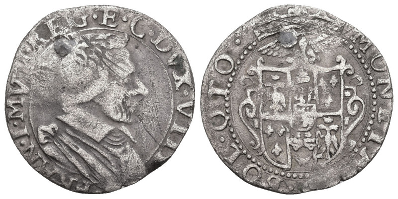 World
ITALY. Francesco I d'Este (1629-1658 AD). Modena
AR 8 bolognini (24mm 3....