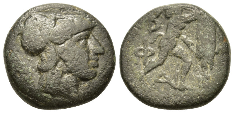 Kings of Macedon. Antigonos II Gonatas (277/6-239 BC). Æ Unit (18mm, 6.40 g).Mac...