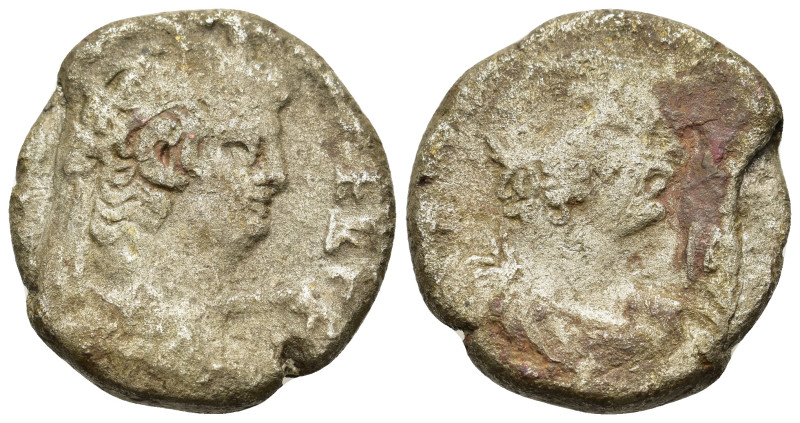 Nero (54-68). Egypt, alexandria. BI Tetradrachm (22,8mm, 8.5g). Radiate bust r.,...