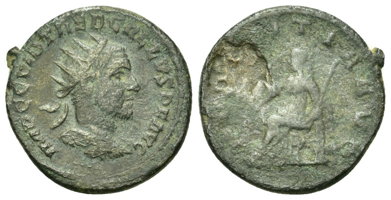 Trebonianus Gallus (251-253). BI Antoninianus (21,5mm, 4g). Antioch. Radiate, dr...