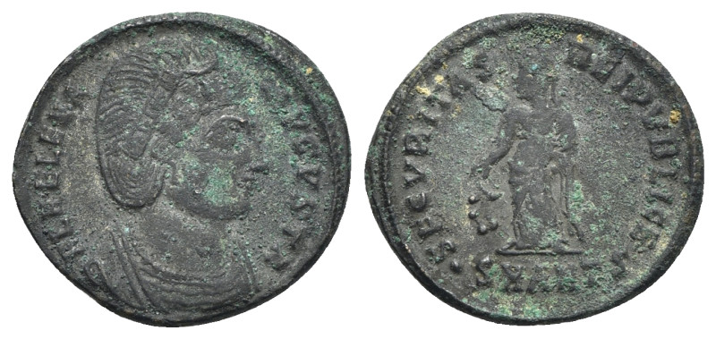 Helena (Augusta, 324-328/30). Æ Follis (20mm, 3.02g, 6h). Antioch, 328-9. Diadem...