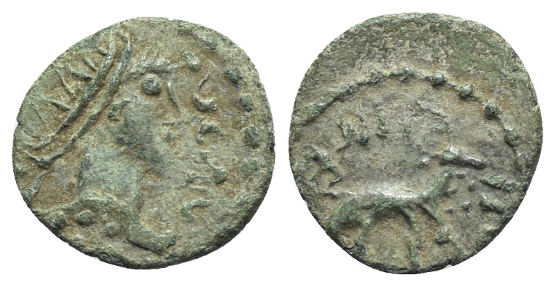 Barbarous Radiate, imitating Gallienus? (15mm, 1.79g, 9h). Radiate head r. R/ St...