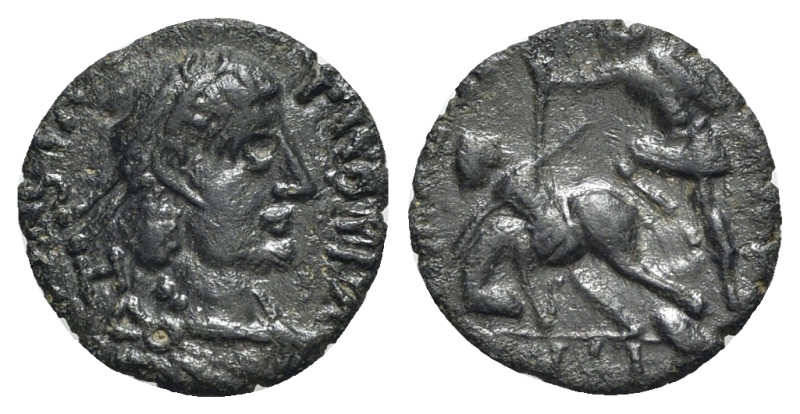 Barbarous Æ, imitating Constantius II, c. 4th-5th century (15mm, 1.53g, 6h). Dia...