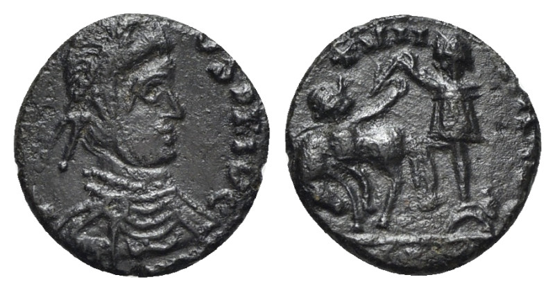 Barbarous Æ, imitating Constantius II, c. 4th-5th century (13mm, 1.08g, 6h). Dia...