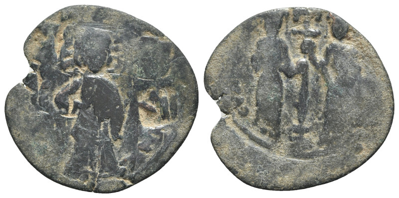 Constantine X and Eudocia (1059-1067). Æ 40 Nummi (28mm, 3.18g, 6h). Constantino...