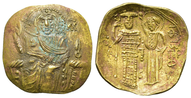 Empire of Nicaea. John III Ducas (1222-1254). Æ Hyperpyron (22,7mm, 2.65g). Unce...