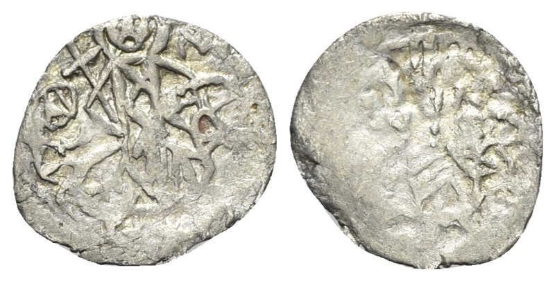 John IV (Emperor of Trebizond, 1446-1458). AR Asper (16mm, 0.54g, 5h). St. Eugen...