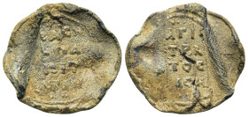 Byzantine PB Seal (24,6mm, 6.9g).