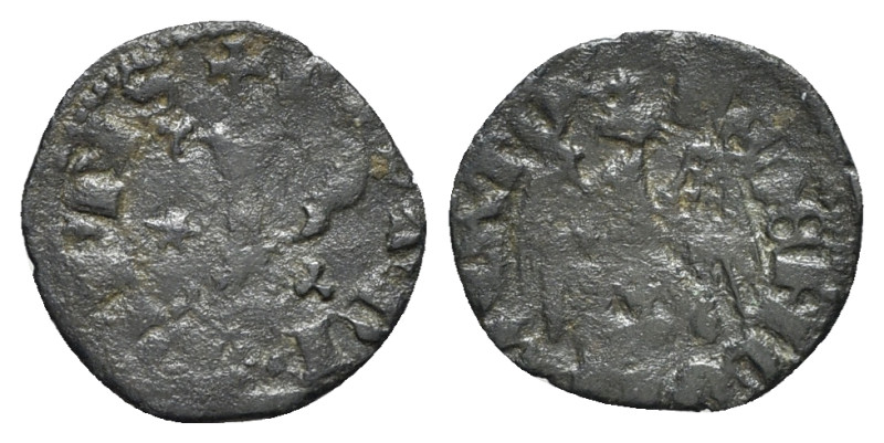 Italy, Pisa. Republic, 1350-1406. BI Denaro Picciolo (14mm, 0.46g). Large P. R/ ...