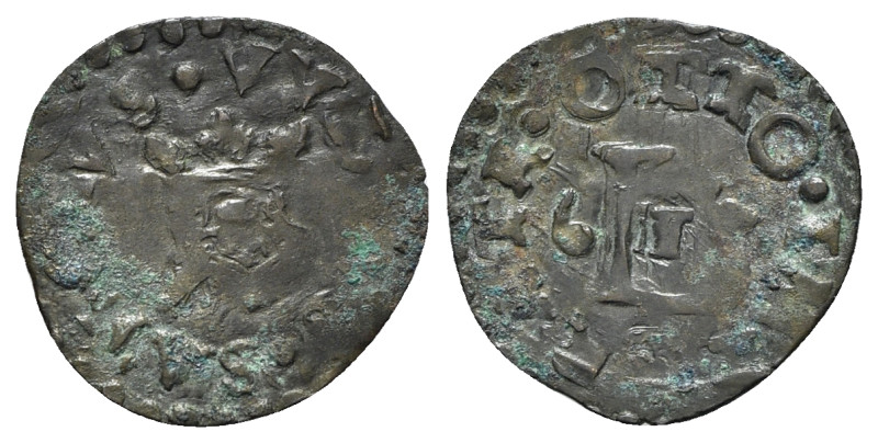 Italy, Lucca. Republic, 1369-1799. BI Quattrino 1561 (17mm, 0.69). Head of Chris...