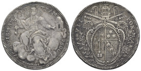 Italy, Papal. Pio VII (1800-1823). AR Scudo 1800, Roma (40.5mm, 26.54g, 12h). Gigante 20. VF