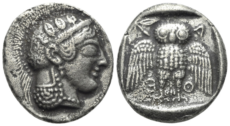 Attica, Athens, c. 469/5-460 BC. Replica of AR Dekadrachm (34mm, 21.12g, 6h). He...