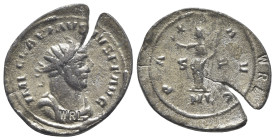 Carausius (286-293). Replica of Antoninianus (28mm, 6.36g, 7h). Londinium. Radiate, draped and cuirassed bust r. R/ Pax standing l., holding olive bra...