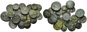 Lot of 20 Greek Æ coins, to be catalog. Lot sold as is, no return.