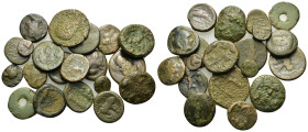 Lot of 20 Greek Æ coins, to be catalog. Lot sold as is, no return