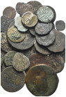 Mixed lot of 43 Greek, Roman, Byzantine and Modern Æ coins, to be catalog. Lot sold as is, no return