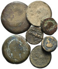 Lot of 7 Roman Provincial Æ coins, to be catalog. Lot sold as is, no return