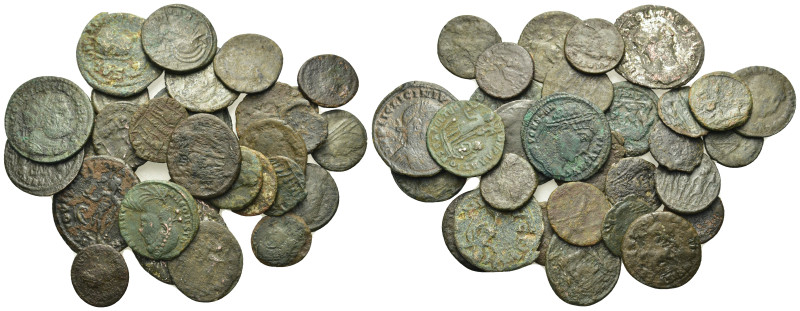 Lot of 30 Roman Imperial Æ coins, to be catalog. Lot sold as is, no return.