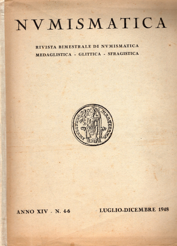 A.A.V.V., Santamaria P. & P. Numismatica. Anno XIV N° 4-6, Luglio-Dicembre. Roma...